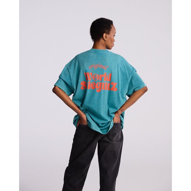 Stieglitz World of Stieg Oversized T-shirt Green