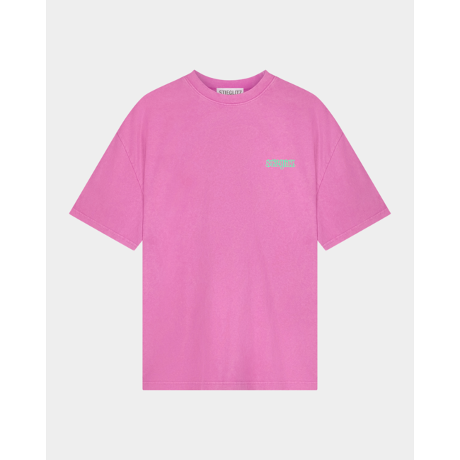 Stieglitz World of Stieg Oversized T-shirt Pink