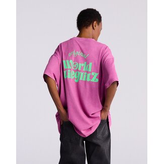 Stieglitz World of Stieg Oversized T-shirt Pink