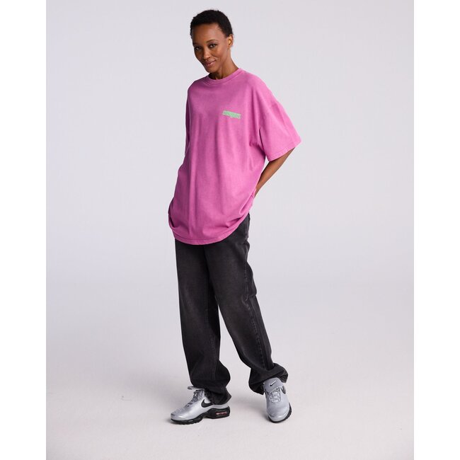 Stieglitz World of Stieg Oversized T-shirt Pink