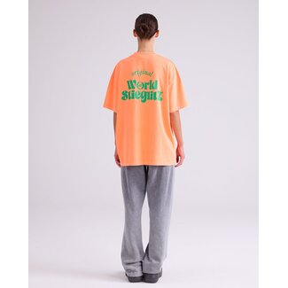 Stieglitz World of Stieg Oversized T-shirt Orange
