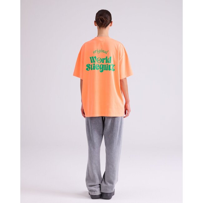 Stieglitz World of Stieg Oversized T-shirt Orange