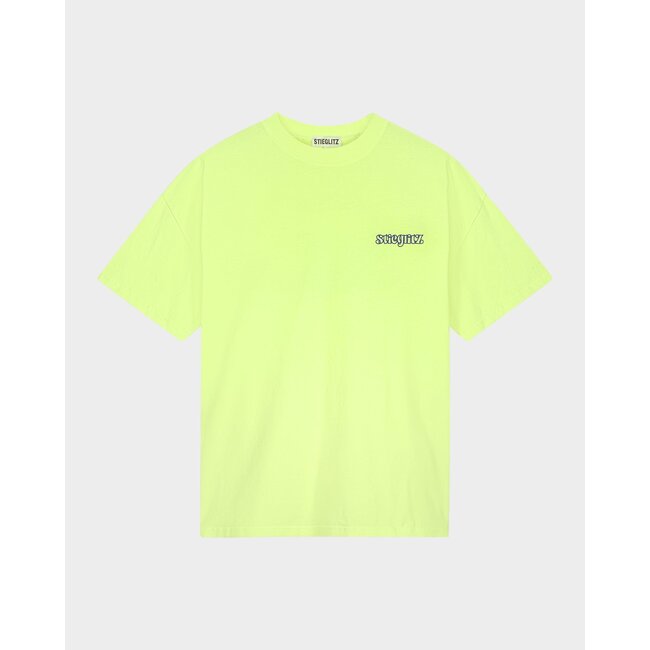 Stieglitz World of Stieg Oversized T-shirt Yellow