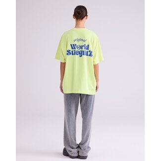 Stieglitz World of Stieg Oversized T-shirt Yellow