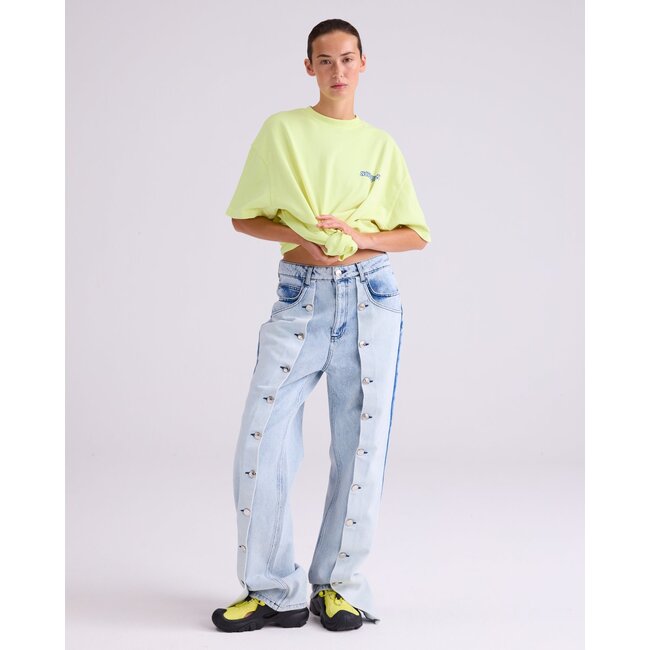 Stieglitz World of Stieg Oversized T-shirt Yellow