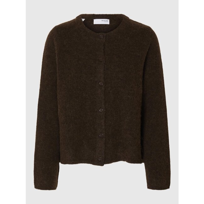 Selected Femme SLFLULU NEW LS KNIT CARDIGAN NOOS Delicioso