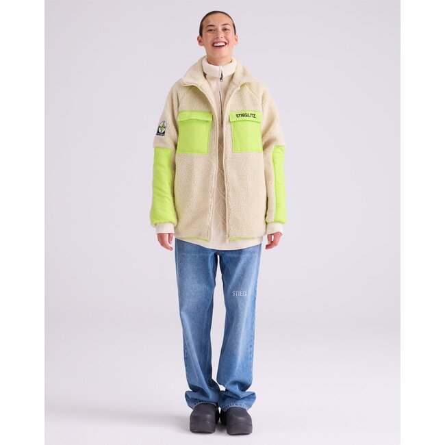 Stieglitz Devante Teddy Jacket Beige