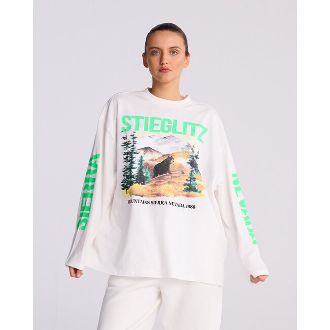Stieglitz Pico Wide Skate Longsleeve White