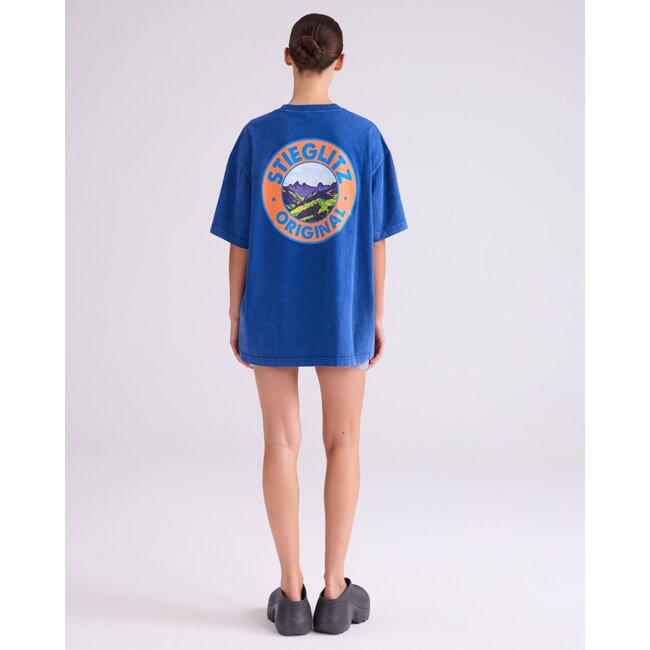 Stieglitz Reya Oversized T-shirt Blue