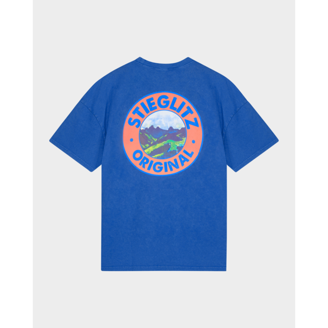 Stieglitz Reya Oversized T-shirt Blue