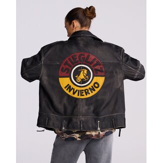 Stieglitz Nicolas Leather Jacket Black