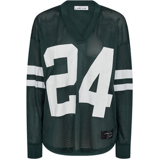 HAUTE L'AMITIÉ Drift Number LS Tee Sporty Green