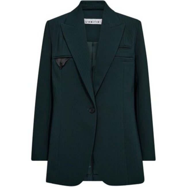 HAUTE L'AMITIÉ Emerald Single Blazer Emerald