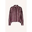 BY BAR lykke tie dye blouse pecan tie dye stripe