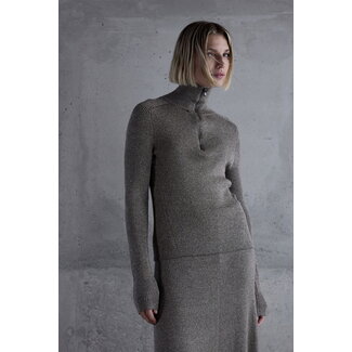 Femmes du Sud Suzy Lurex Camel shimmer