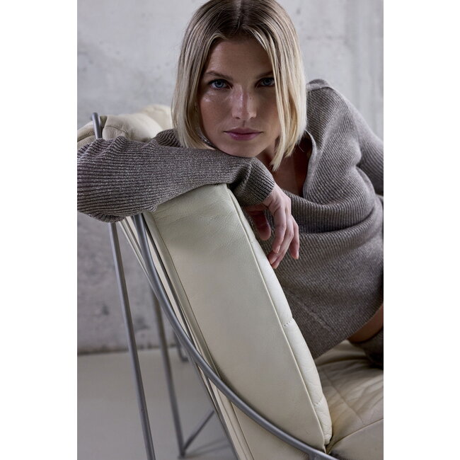 Femmes du Sud Suzy Lurex Camel shimmer