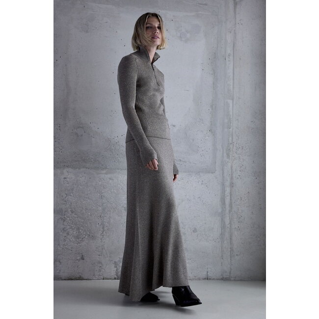 Femmes du Sud Suzy Lurex Camel shimmer