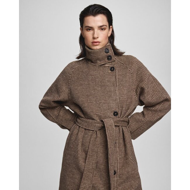 MSCH MSCHPamela Coat CHK BLACK