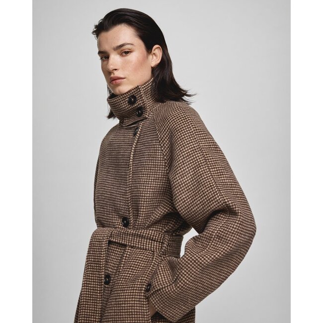 MSCH MSCHPamela Coat CHK BLACK