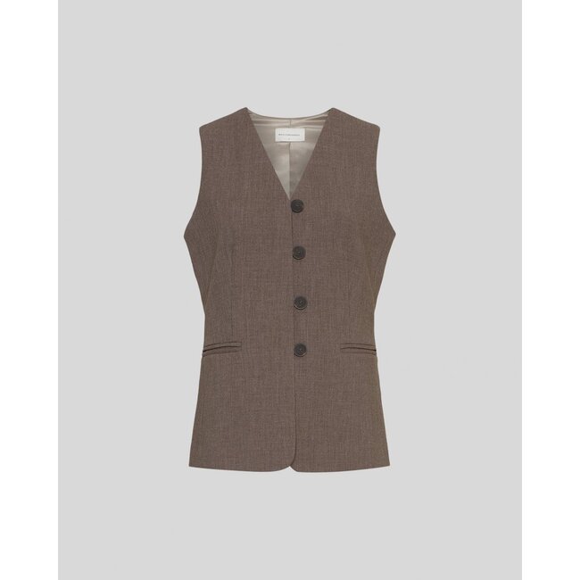 MSCH MSCHRosina Michelle Waistcoat SLATE BLACK