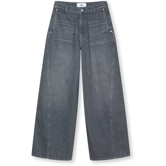 R.A Denim Studio D4 Twist Barrel Mid Gray