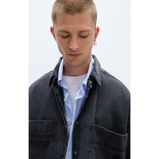 American vintage JAZY CHEMISE BLACK