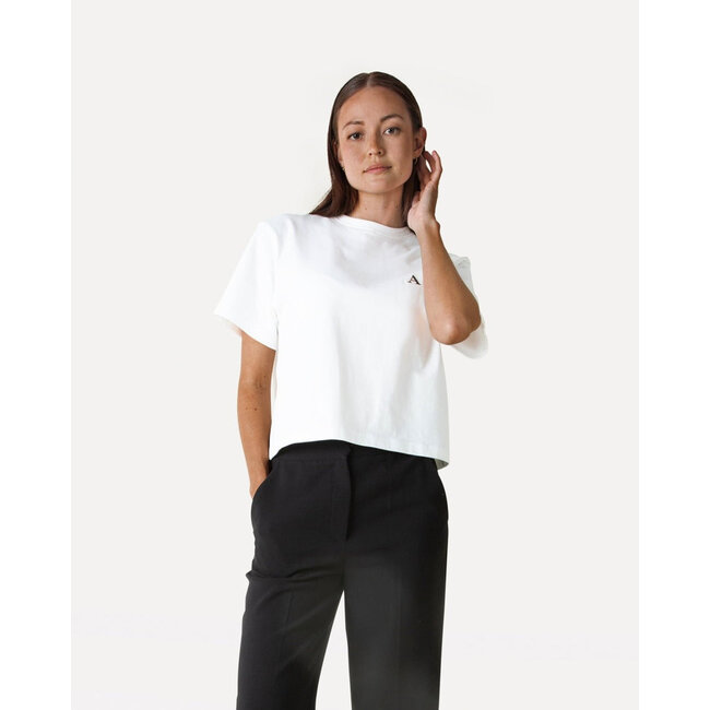Another Label ALGina Amsterdam tee Off-white