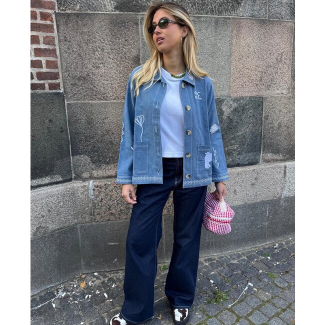 Sissel edelbo MY JACKET Denim-leftover fabric