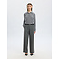 Selected Femme SLFWIDE-RITA LANO MW PANT NOOS Medium Grey Melange