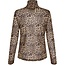 Lollys Laundry OrieLL High Neck Blouse LS Leopard Print