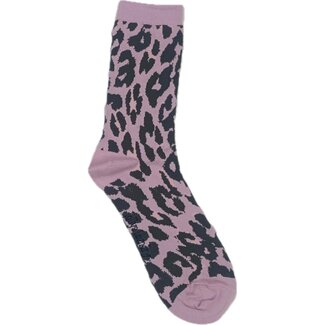 Lollys Laundry LeonLL socks leopard print pink
