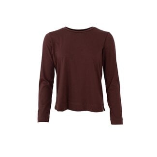 Black Colour MCMAY LS TEE Coffee