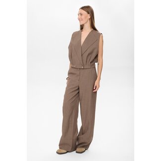 Nümph NUSHELLY PANTS Brown Lentil Melange