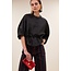 BY BAR christi bubble blouse black