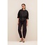 BY BAR christi bubble blouse black