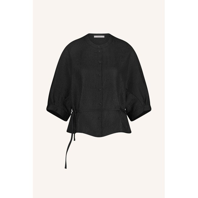 BY-BAR christi bubble blouse black