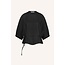 BY BAR christi bubble blouse black