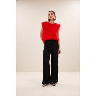 BY BAR benji structure stripe pants jet black
