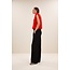 BY BAR benji structure stripe pants jet black