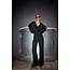 BY BAR benji structure stripe pants jet black