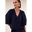 BY BAR audrey blouse evening blue