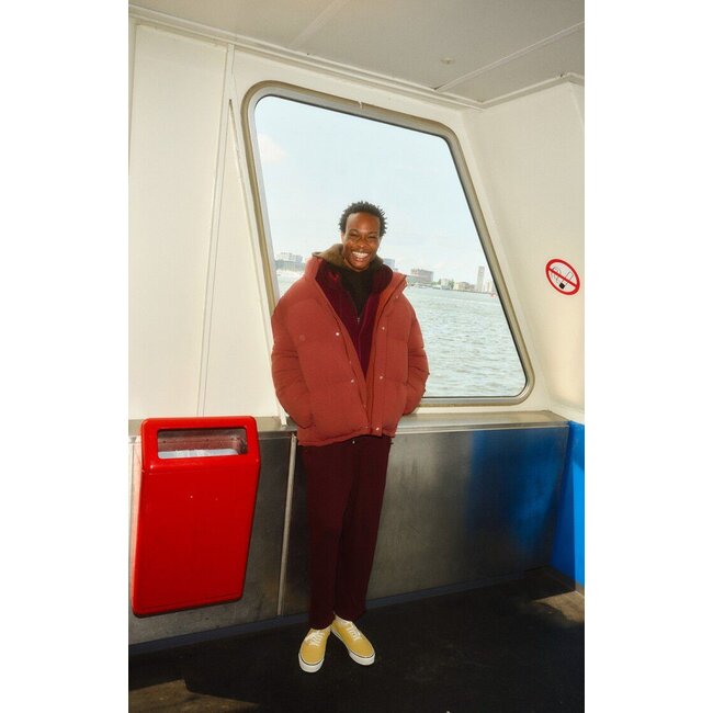 American vintage ROFY MANTEAU GRAPPE