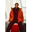 American vintage ROFY MANTEAU GRAPPE