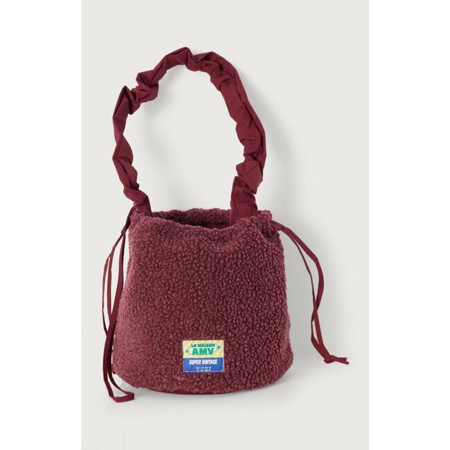 American vintage HOKTOWN SACS BORDEAUX CHINE