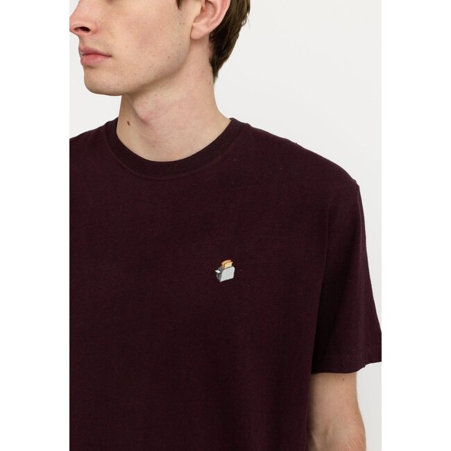 RVLT Application T-Shirt Burgundy 1425 TOA