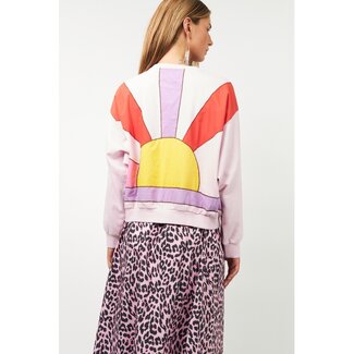 Lollys Laundry SydneyLL Sunset Sweatshirt LS Light Pink