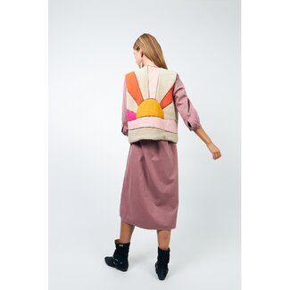 Lollys Laundry JaceLL Vest SL Sand