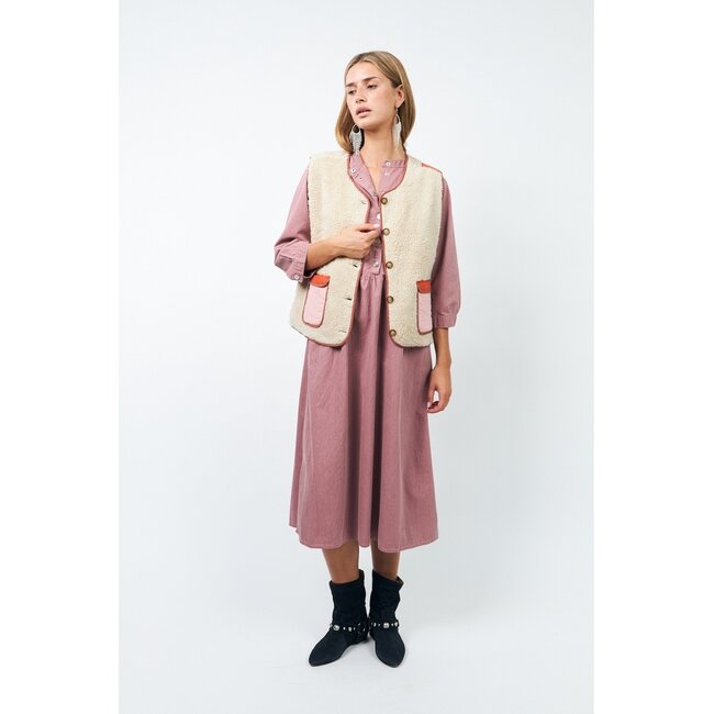 Lollys Laundry JaceLL Vest SL Sand