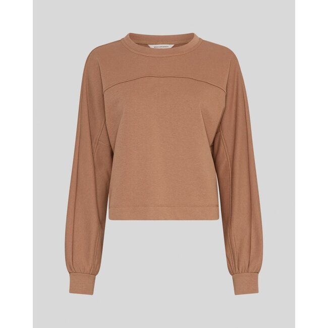 MSCH MSCHBriena Slit Sweatshirt TOASTED COCONUT