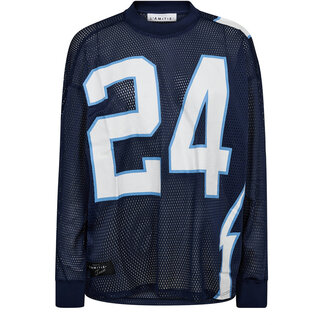 HAUTE L'AMITIÉ American Football LS Tee Navy